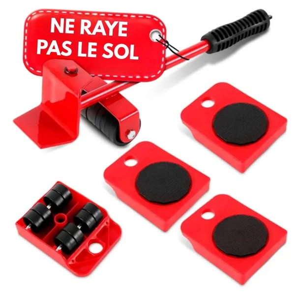 MobiLift – Kit outil de levage pour meubles et électroménager 🇧🇯