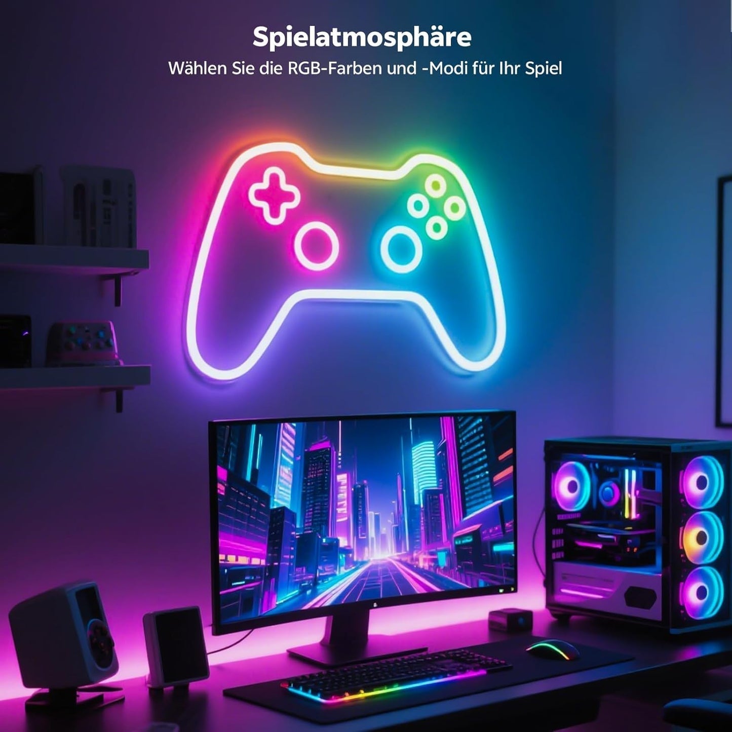 🌈 NeoLight™ RGB – La Bande LED Néon 5M qui Sublime Votre Espace 🇧🇯