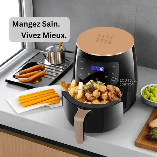 Friteuse à Air Premium 6L – Mangez Sain 🇧🇯