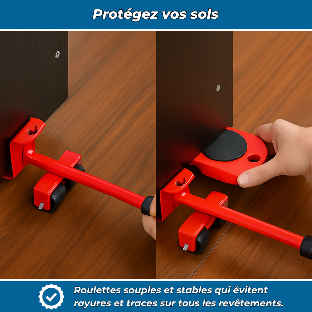 MobiLift – Kit outil de levage pour meubles et électroménager 🇧🇯