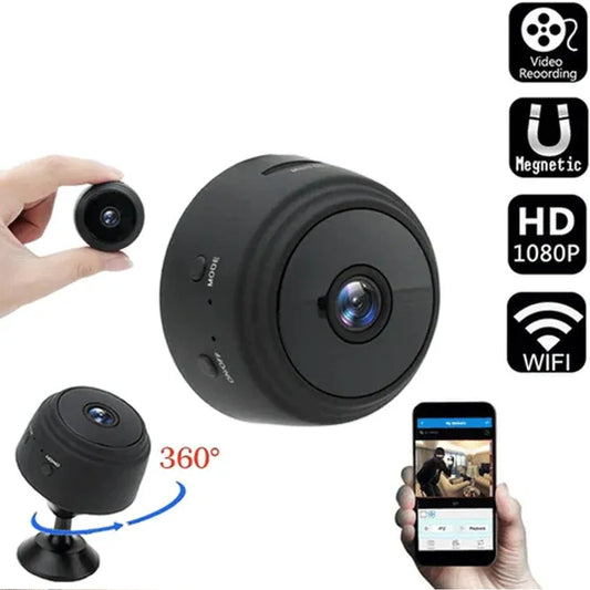 Mini Caméra Espion – Full HD 1080p | Vision à Distance 🇧🇯