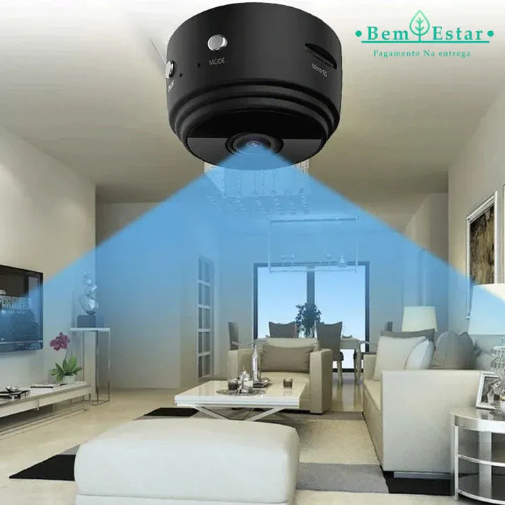 Mini Caméra Espion – Full HD 1080p | Vision à Distance 🇧🇯