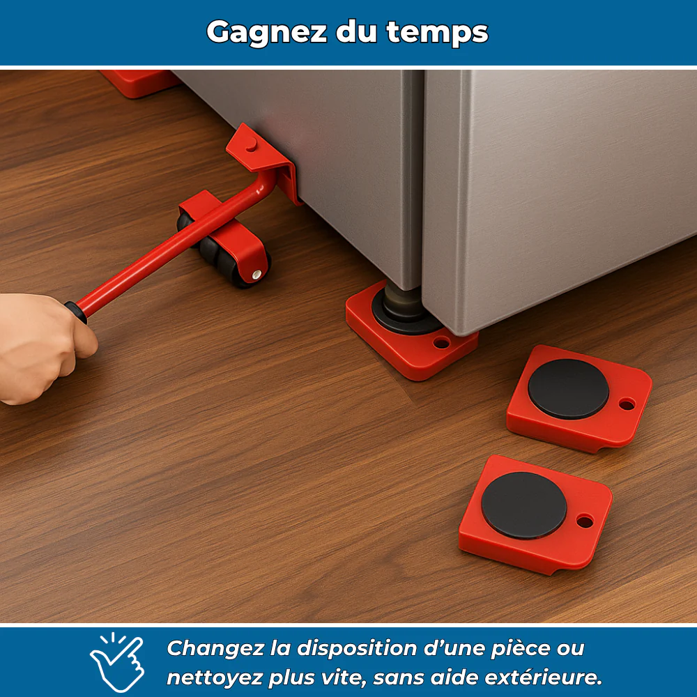MobiLift – Kit outil de levage pour meubles et électroménager 🇧🇯